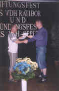 4. Stiftungsfest des Vereines Deutscher Hochschler in Polen zu Ratibor und Grndungsfest des Vereines Deutscher Hochschler in Polen zu Oppeln - Lubowitz, Mai 2003